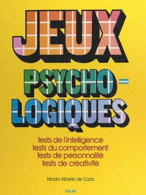cover image of Les jeux psychologiques